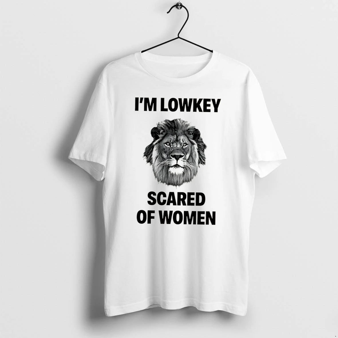 Officials Im Lowkey Scared Of Women Lions Tee Premium T Shirt