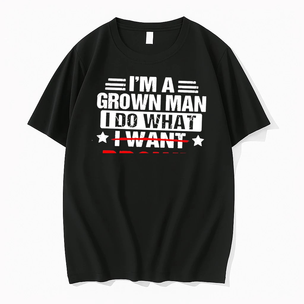 Officials Im A Grown Man I Do What Brown Wants Funny Tee