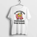 Officials Im Multitasking Worrying Overthinking And Doing Nothing Minion Tee Premium T Shirt