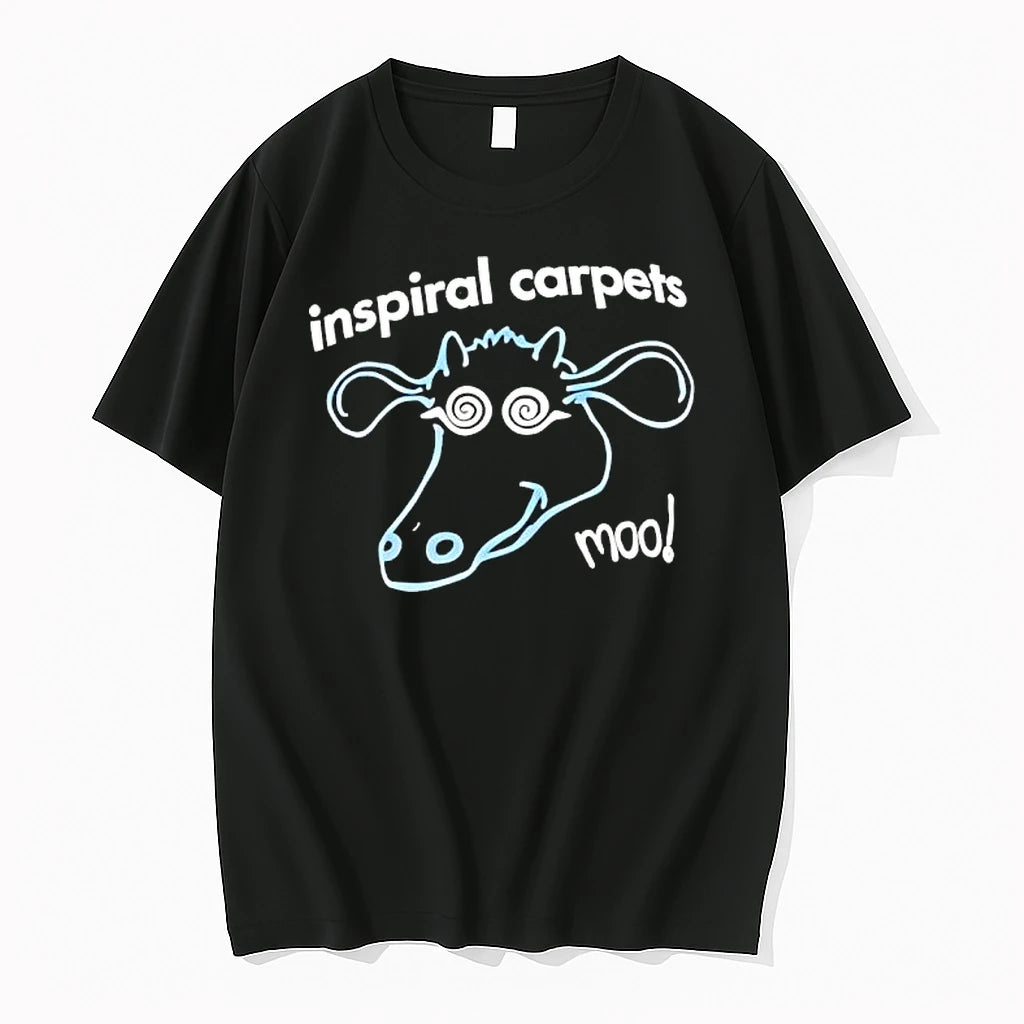 Officials Inspiral Carpets Moo Madchester Indie Rock Premium T Shirt