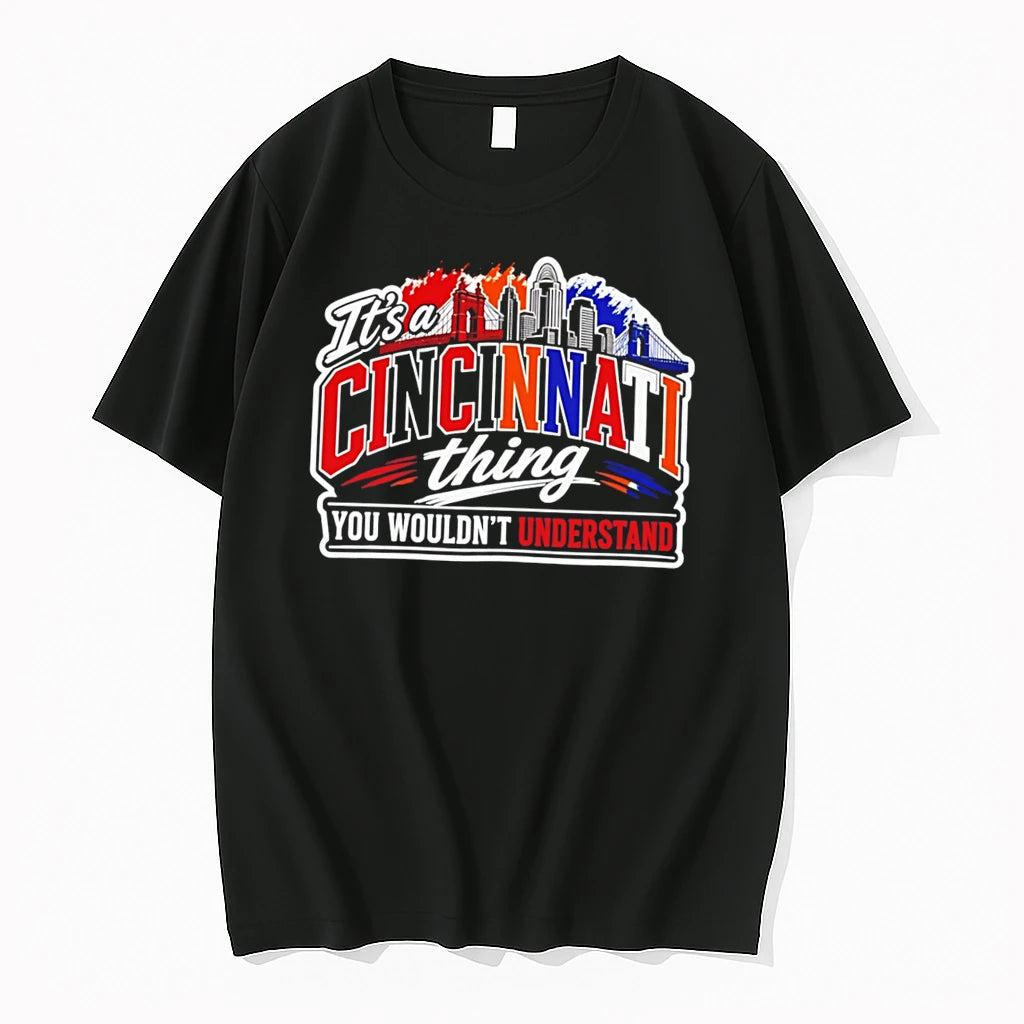 Officials Its A Cincinnati Thing You Wouldnt Understand Cincinnati Skyline Tee Premium T Shirt