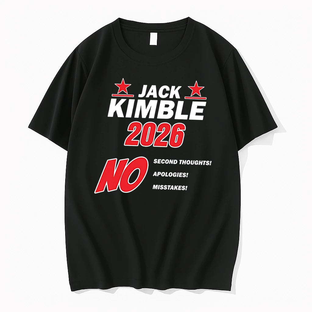 Officials Jack Kimble 2026 No Second Thoughts No Apologies Mistakes Tee Premium T Shirt