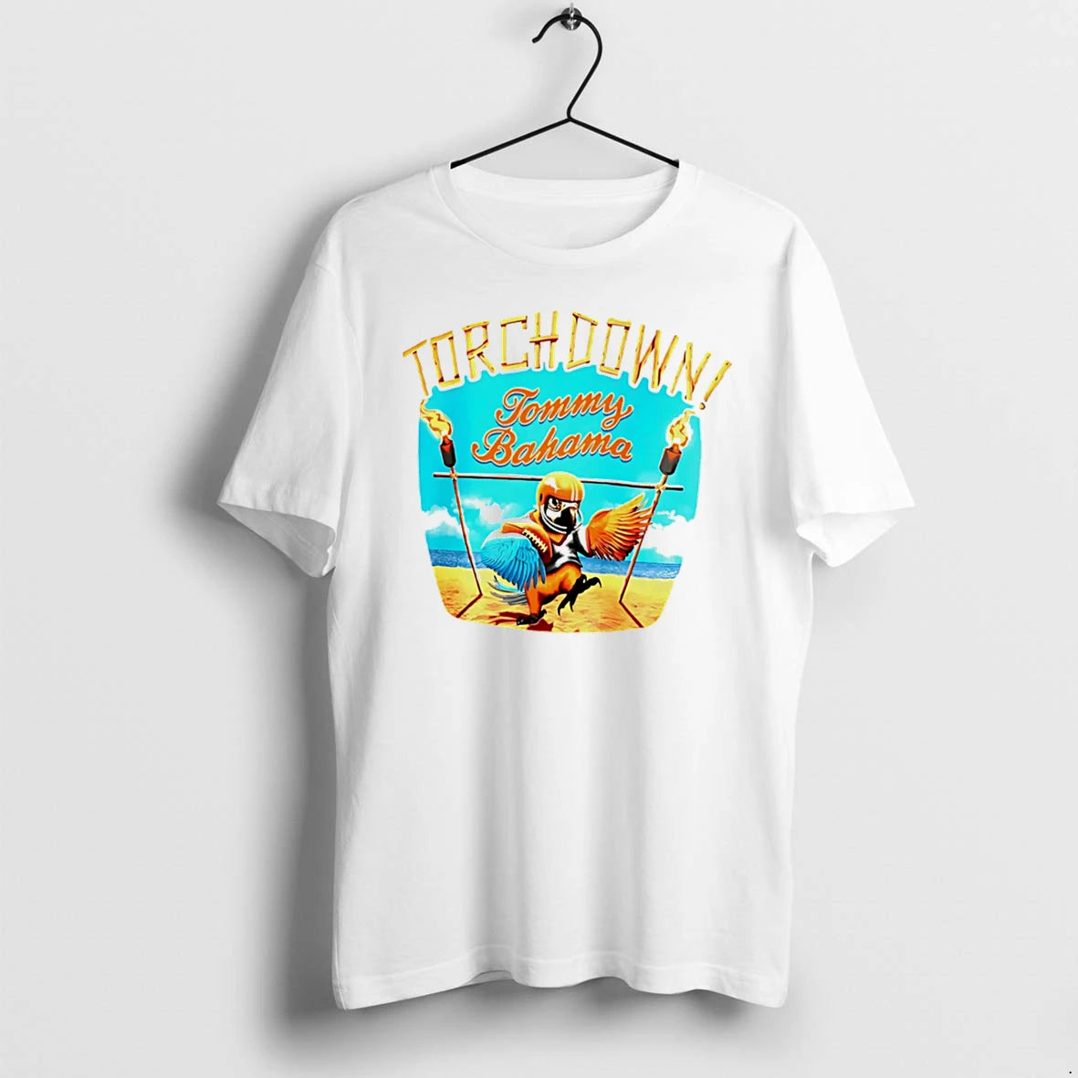 Officials Jacksonville Tommy Bahama Jaguars Torchdown Graphic Tee Premium T Shirt