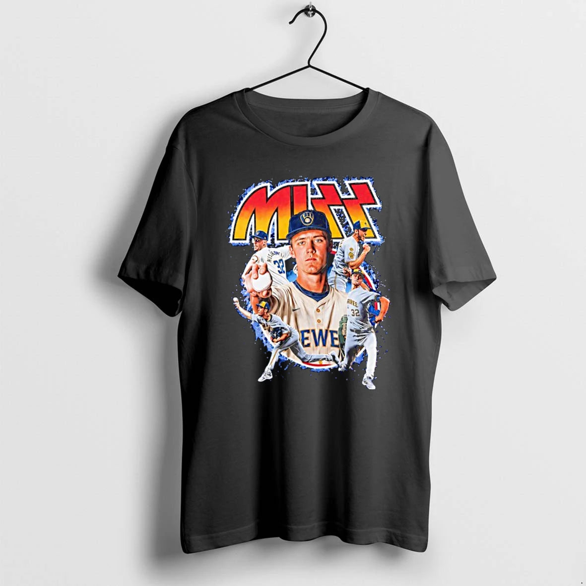 Officials Jacob Misiorowski Milwaukee Brewers Mizz Rock N Roll Premium T Shirt