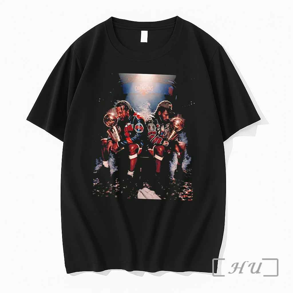 Officials Jalen Brunson And Kobe Bryant Mvp Champions Trophy Graphic Tee Premium T Shirts Sweater
