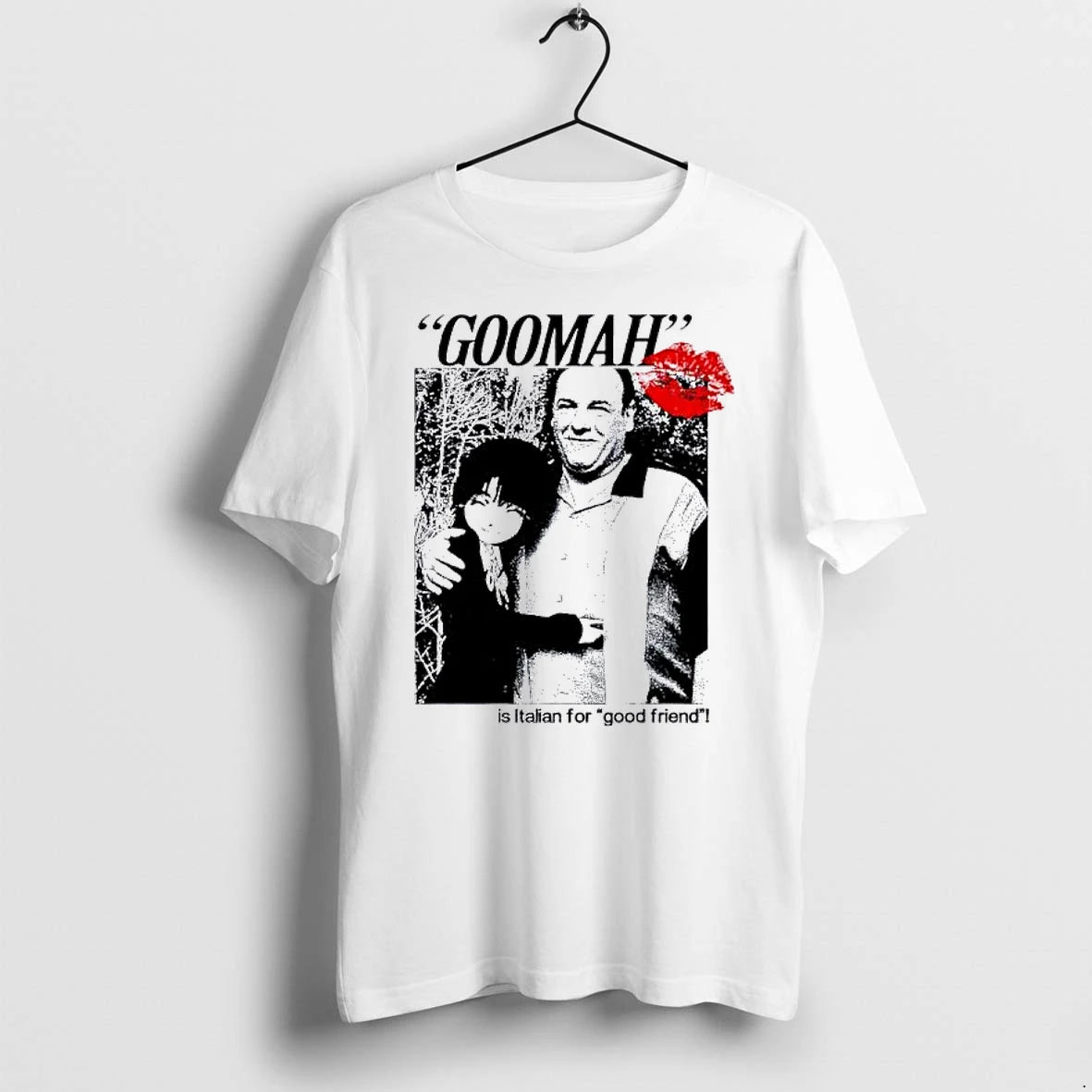 Officials James Gandolfini Goomah Is Italian For Good Friend Bootleg Premium T Shirt