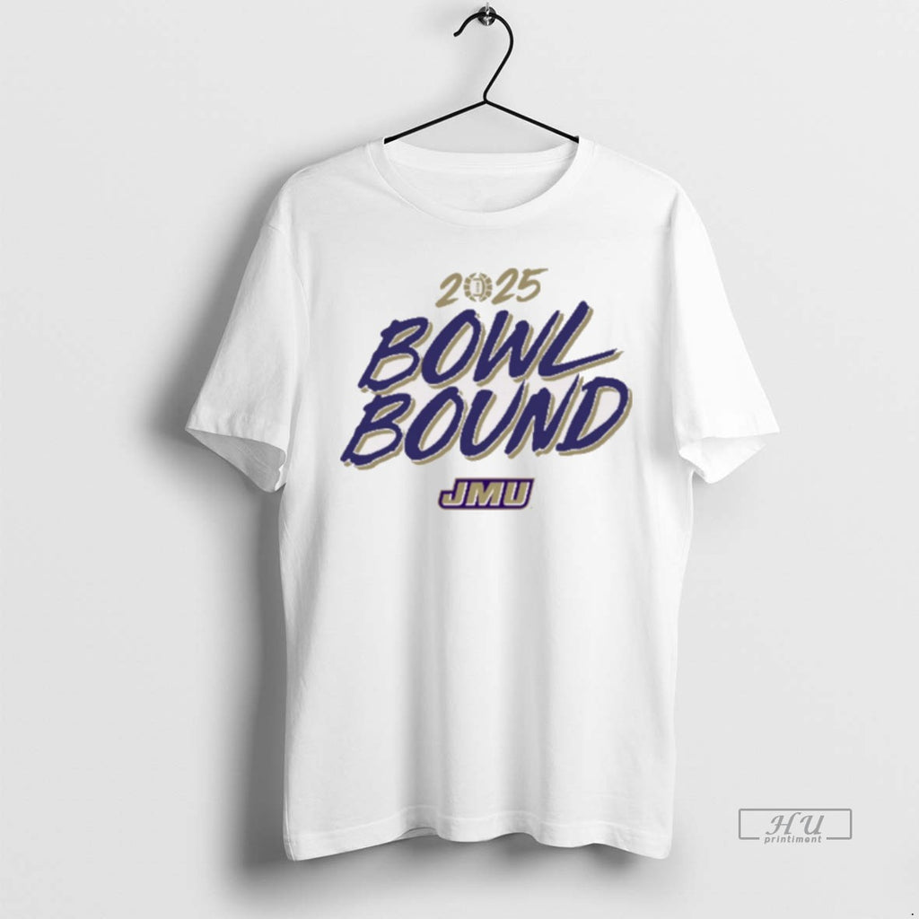 Officials James Madison Dukes Football Ncaa 2025 Bowl Bound Season Tee Shirt Sweater