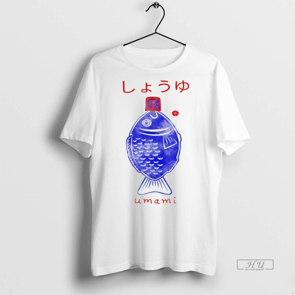 Officials Japanese Umami Soy Sauce Fish Graphic Tee Shirt Sweater