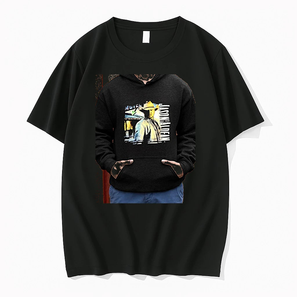 Officials Jason Night Train Motel Sign Country Music Concert Tour Premium T Shirt