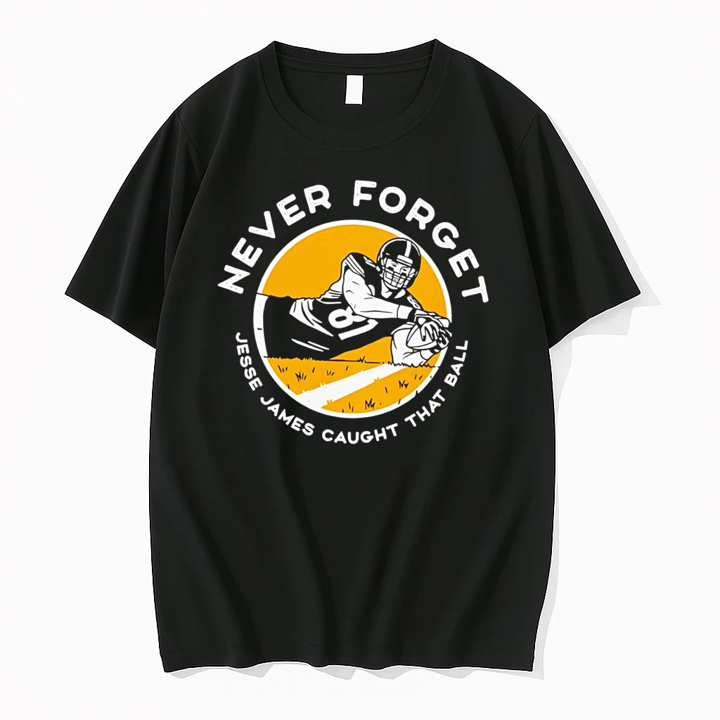Officials Jesse James Never Forget Caught That Ball 81 Tee Premium T Shirt