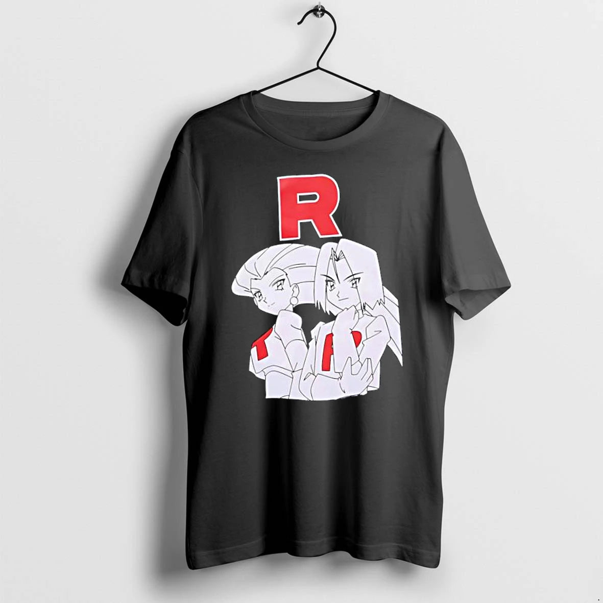 Officials Jessie And James Team Rocket Pokemon R T P Logo Premium T Shirt