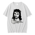 Officials Jesus With Gun Fuck You You Fucking Fuck Tee Premium T Shirt