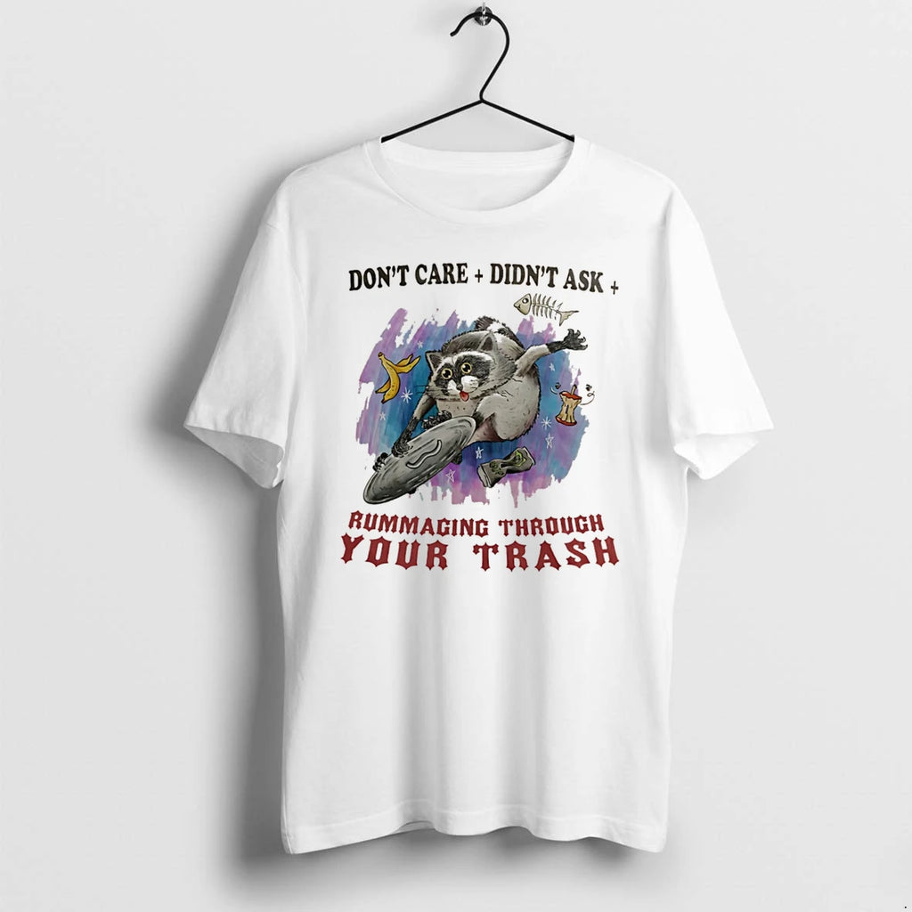 Officials Jimothy Dont Care Didnt Ask Rummaging Through Your Trash Tee Premium T Shirt