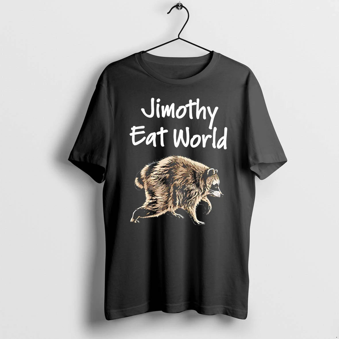 Officials Jimothy Eat World Raccoon Seattle Meme Tee Premium T Shirt