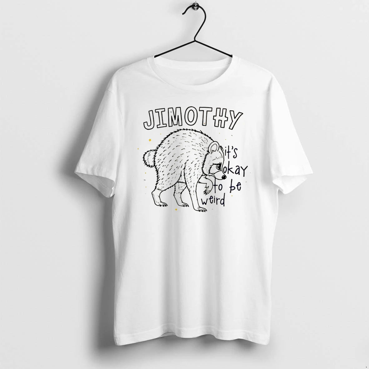 Officials Jimothy Its Okay To Be Weird Raccoon Cute Tee Premium T Shirt