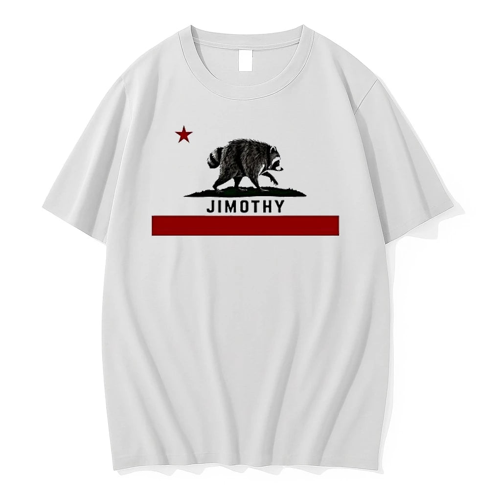 Officials Jimothy Raccoon California Republic Style Premium T Shirt
