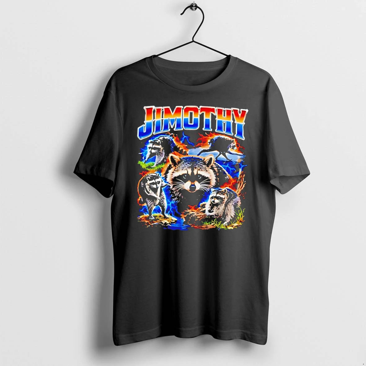 Officials Jimothy Raccoon Seattle Cute Trash Panda Graphic Tee Premium T Shirt