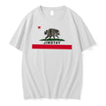 Officials Jimothy Republic Raccoon California Flag Style Tee Premium T Shirt