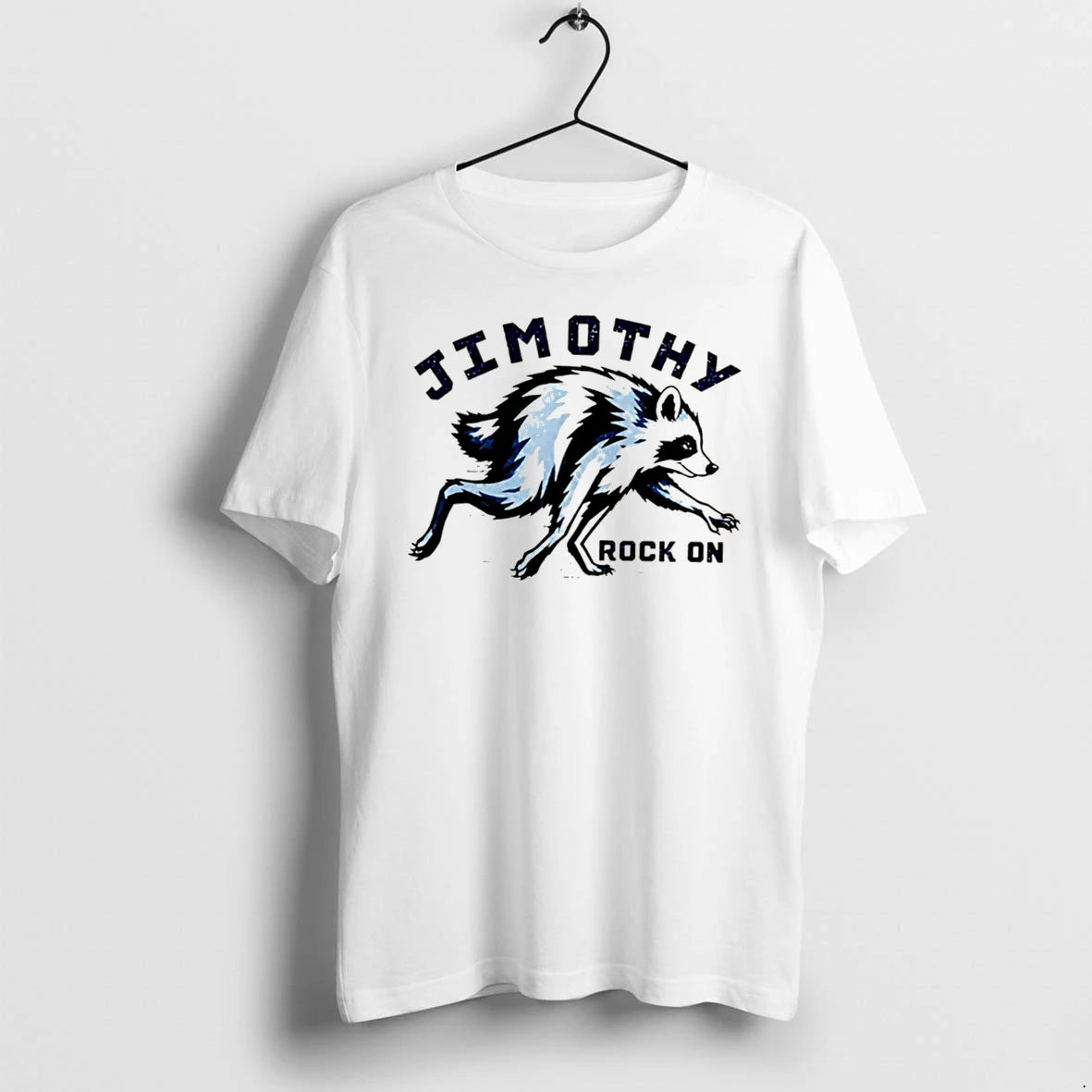 Officials Jimothy The Raccoon Rock On Pullover Tee Premium T Shirt