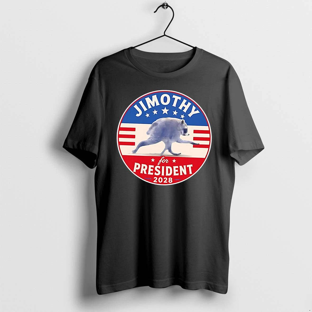 Officials Jimothy For President 2028 Raccoon Election Tee Premium T Shirt