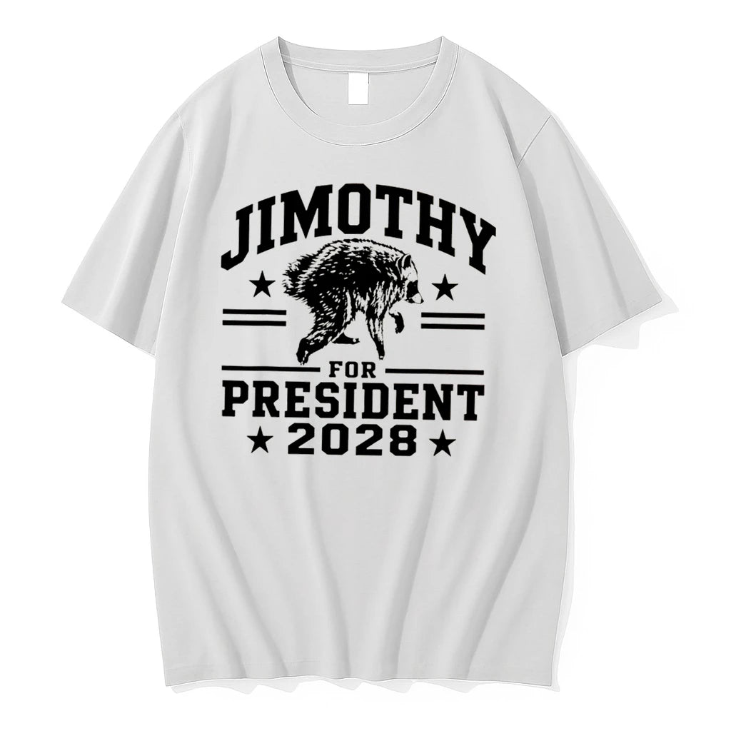 Officials Jimothy For President 2028 Raccoon Presidential Campaign Tee Premium T Shirt