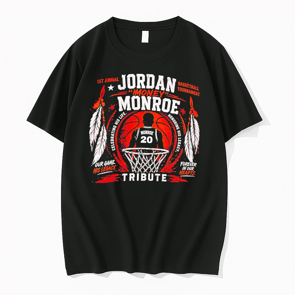 Officials Jordan Money Monroe 1st Annual Basketball Tournament Tribute Tee Premium T Shirt