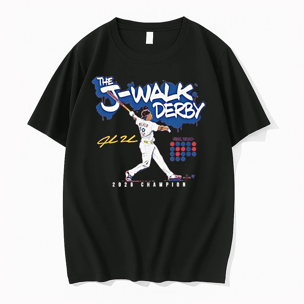 Officials Jordan Walker The J Walk Derby 2026 Champion Signature Premium T Shirt