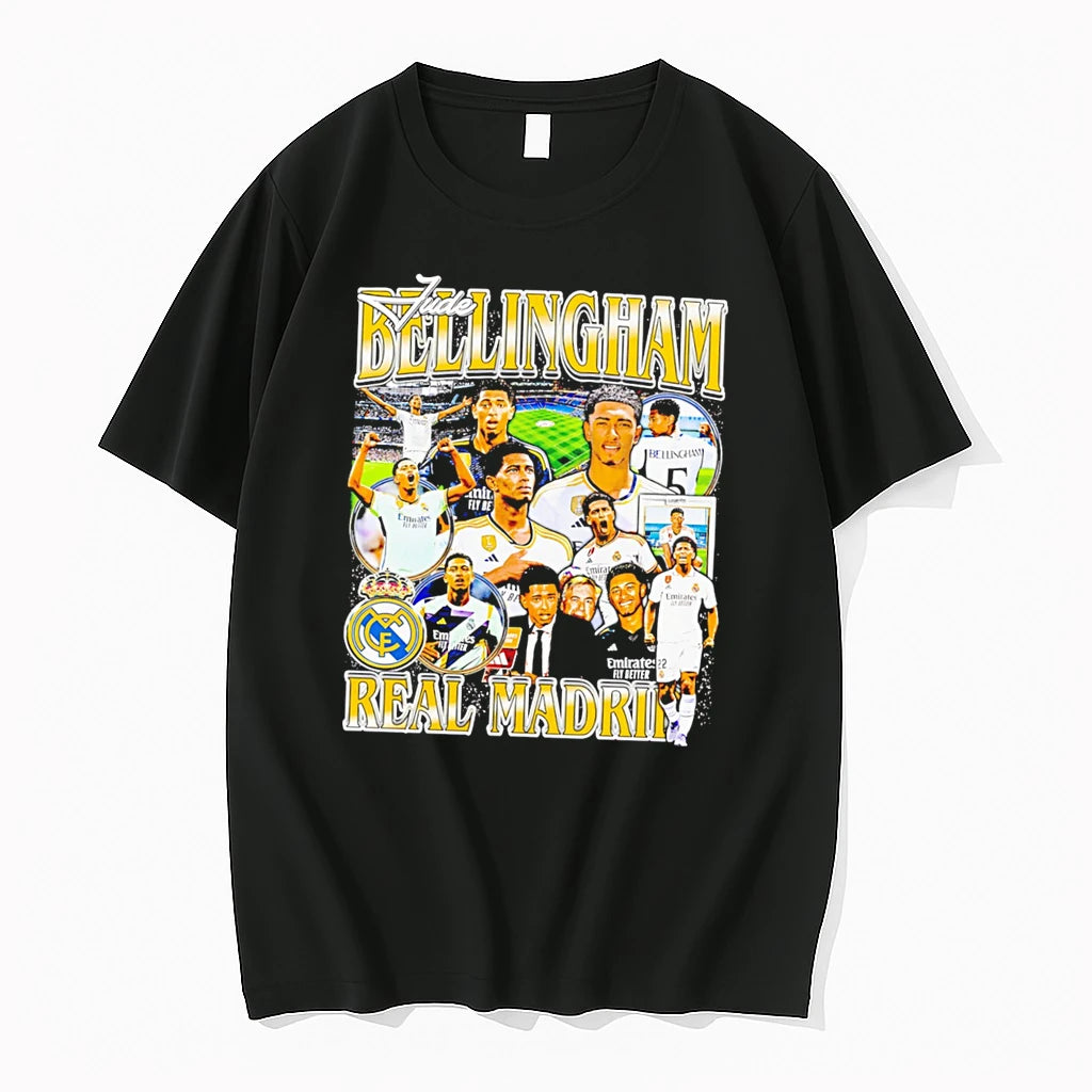 Officials Jude Bellingham Real Madrid Collage Soccer Tee Premium T Shirt