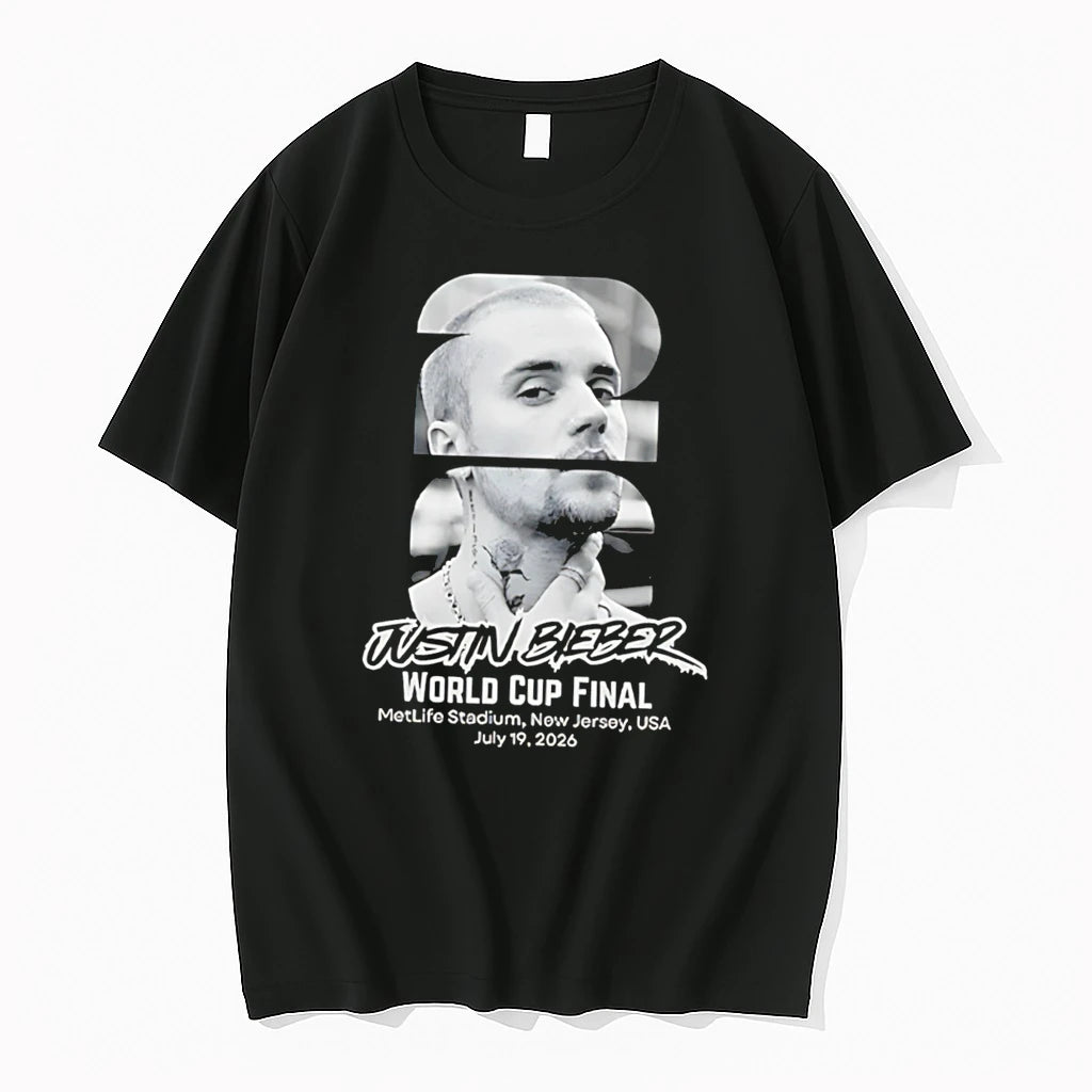 Officials Justin Bieber 2026 World Cup Final Half Time Concert Tee Premium T Shirt