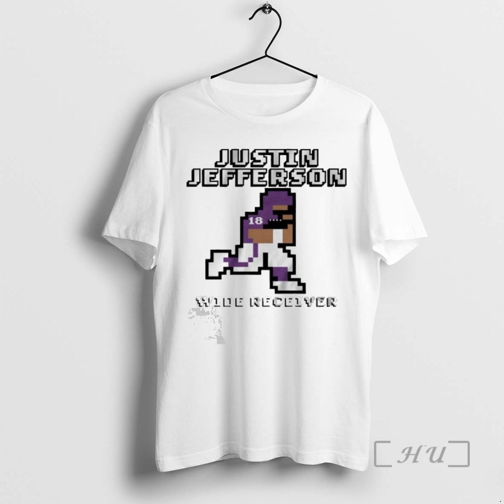 Officials Justin Jefferson Wide Receiver Retro Baller T Shirt Sweater