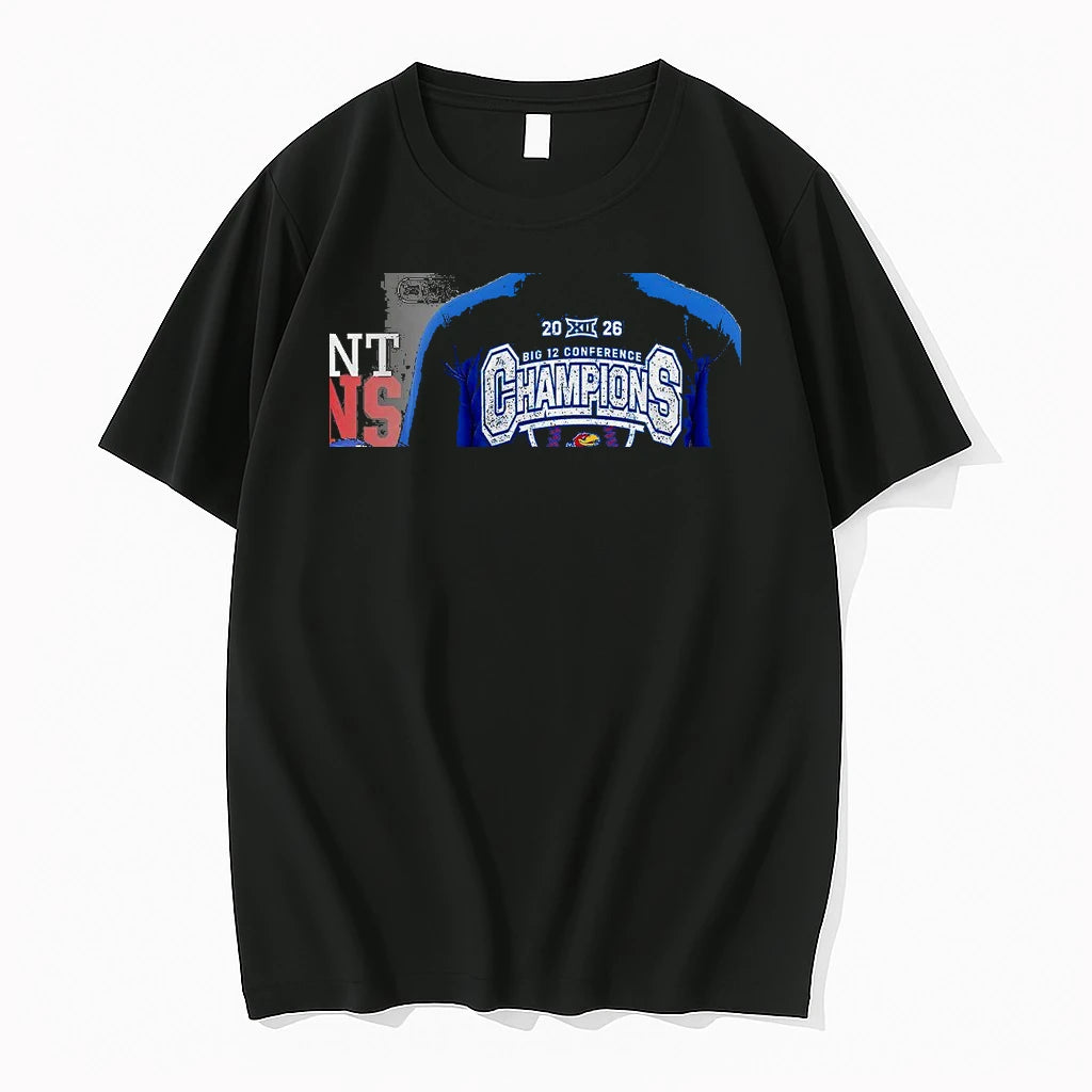 Officials Kansas Jayhawks 2026 Big 12 Baseball Tournament Champions 2 Sides Copy