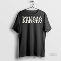 Officials Kansas Jayhawks Bones Halloween Tee Shirt Sweater