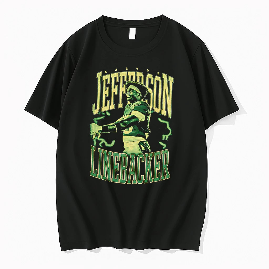 Officials Karvon Jefferson Linebacker Football Athlete Tee Premium T Shirt