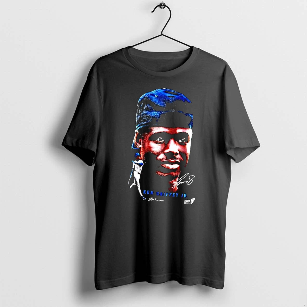 Officials Ken Griffey Jr 500 Level Signature Mlb Premium T Shirt