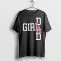 Officials Kike Hernandez La Girl Dad Premium T Shirt