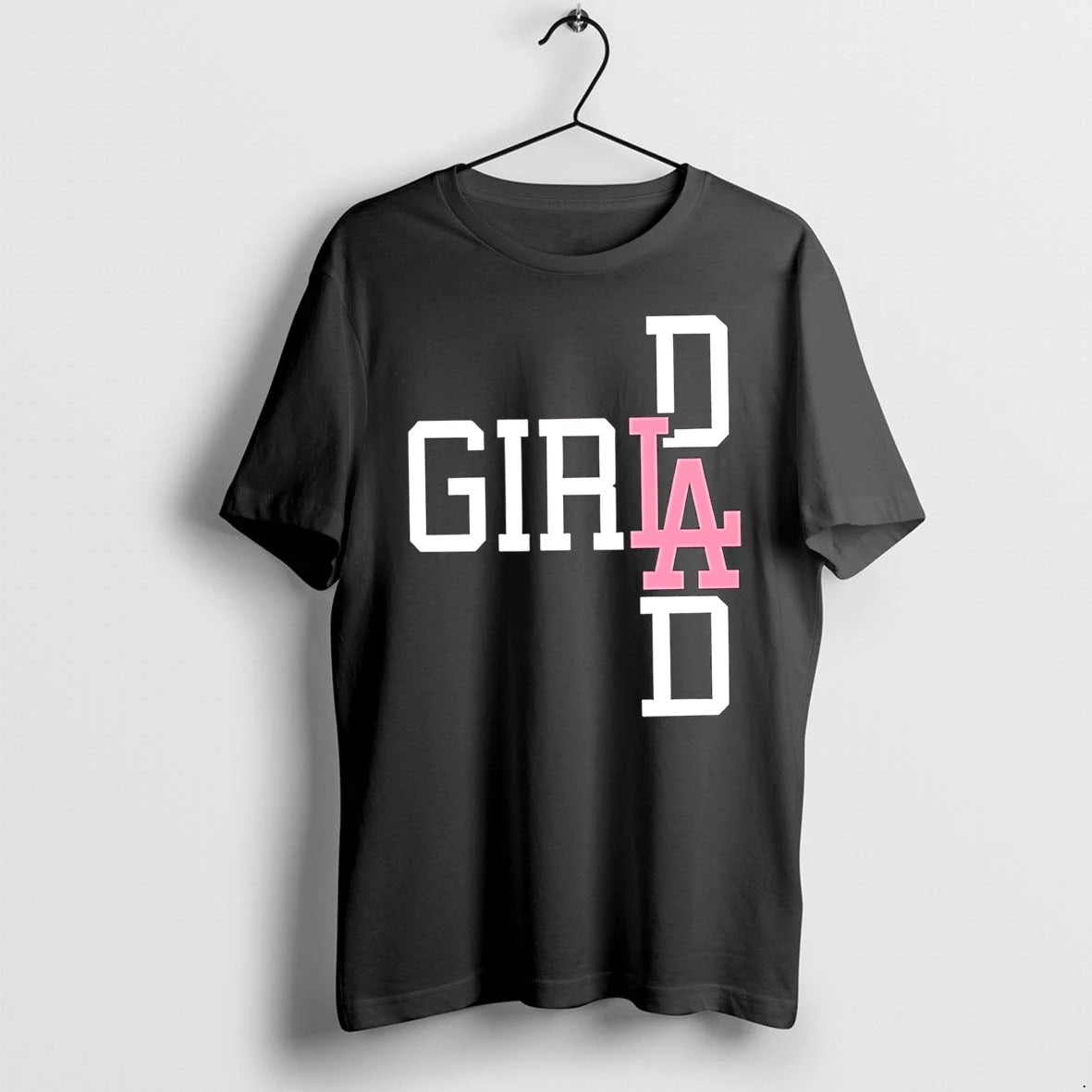 Officials Kike Hernandez La Girl Dad Premium T Shirt