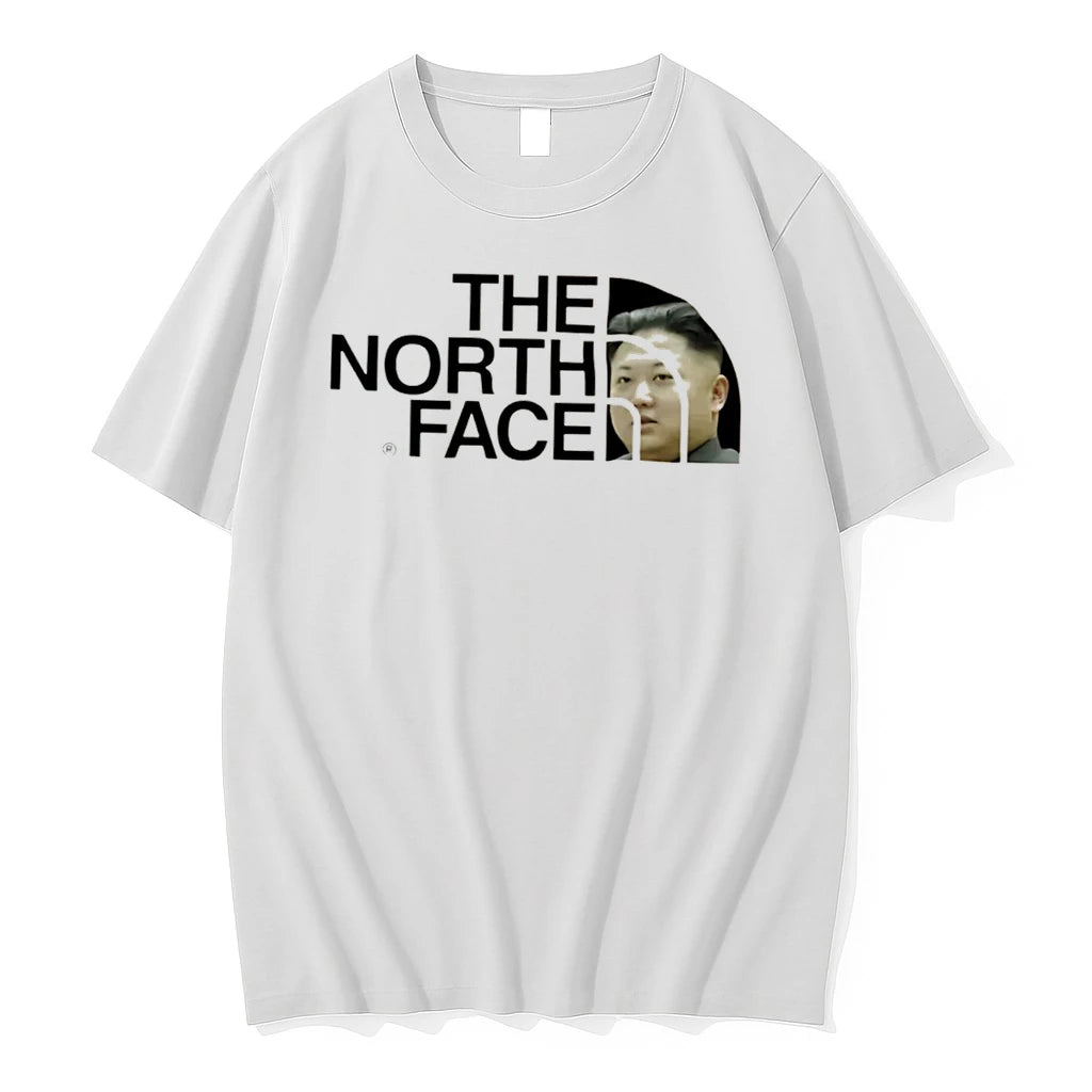 Officials Kim Jong Un The North Face Parody Logo Tee Premium T Shirt