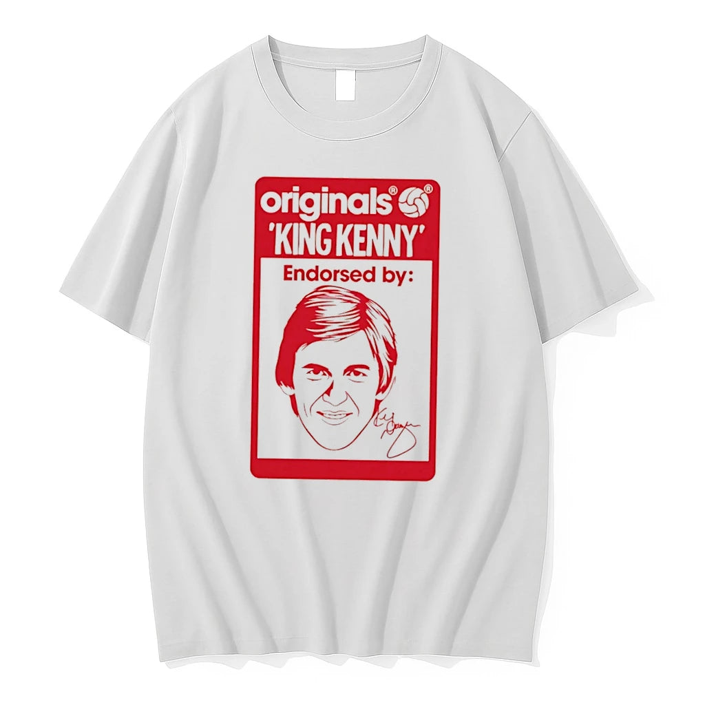 Officials King Kenny Dalglish Endorsed By Liverpool Fc Legend Tee Premium T Shirt