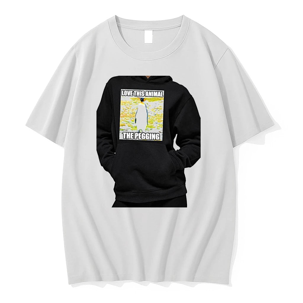 Officials King Penguin Love This Animal The Pegging Premium T Shirt