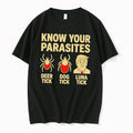 Officials Know Your Parasites Deer Tick Dog Tick Luna Tick Meme Tee