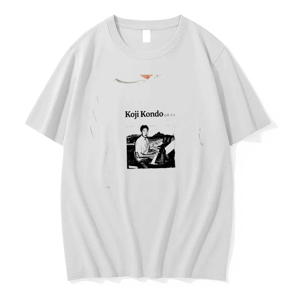 Officials Koji Kondo Nintendo Composer Music Producer Portrait Premium T Shirt