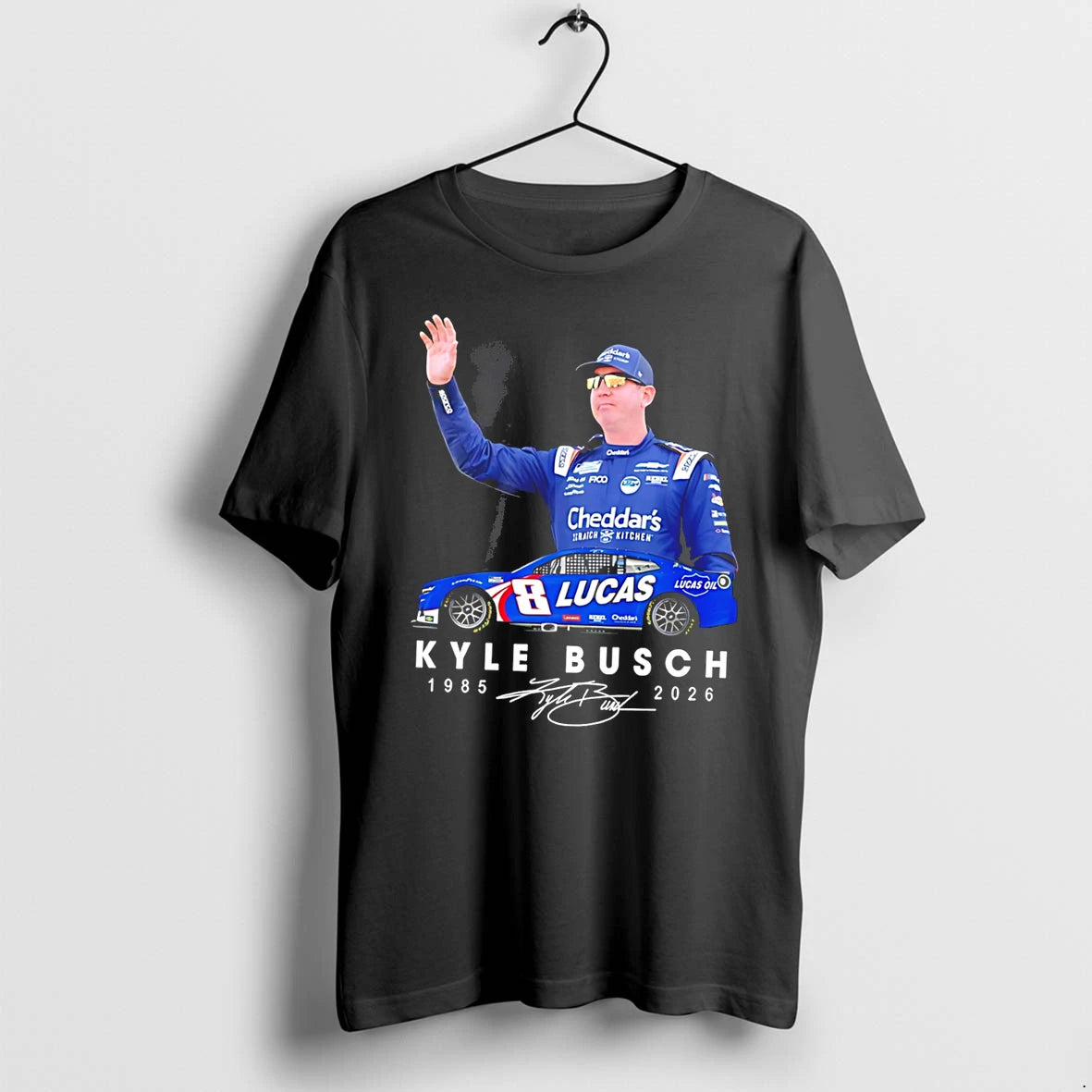 Officials Kyle Busch 1985 2026 Number 8 Signature Tee Premium T Shirt