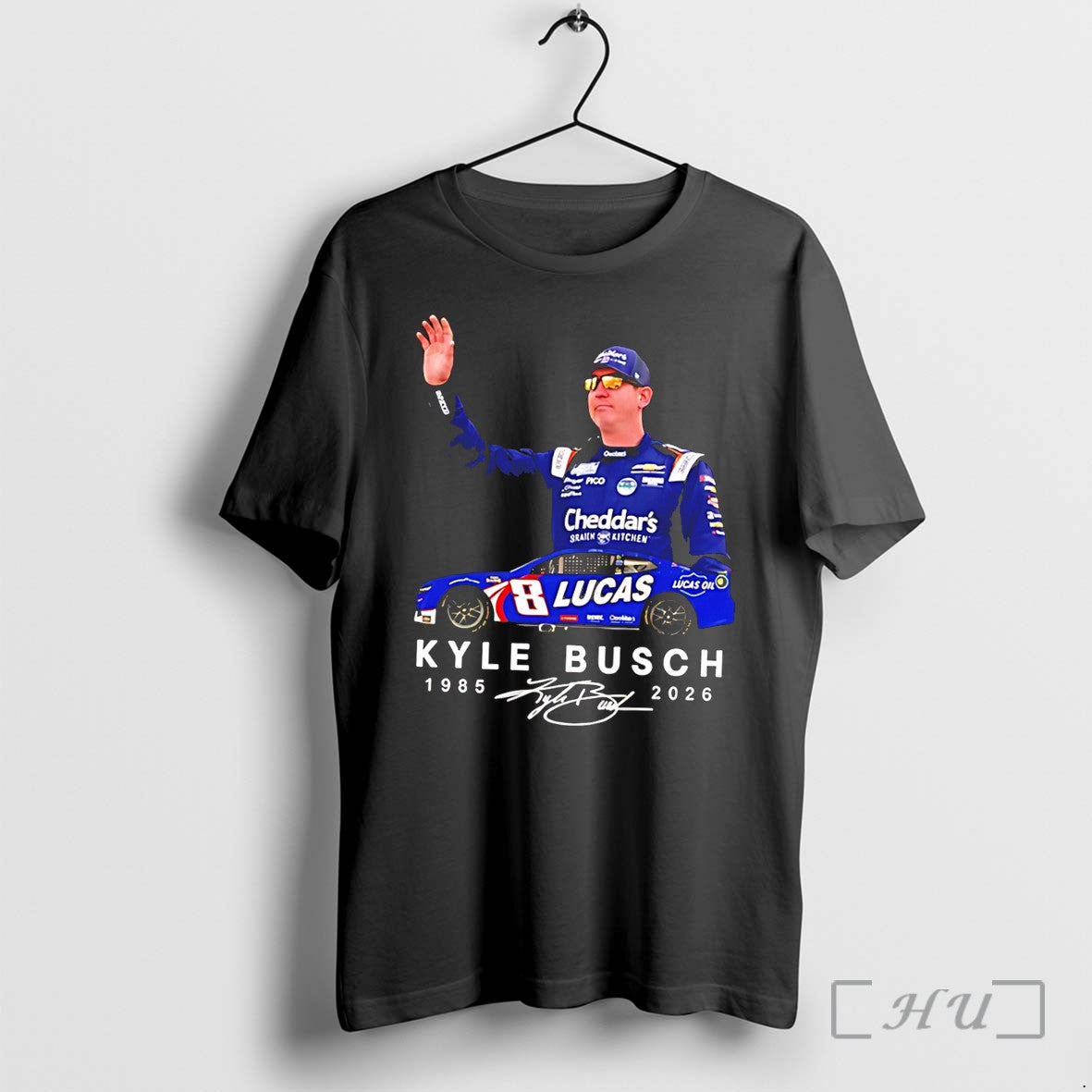 Officials Kyle Busch 1985 2026 Signature Graphic Tee