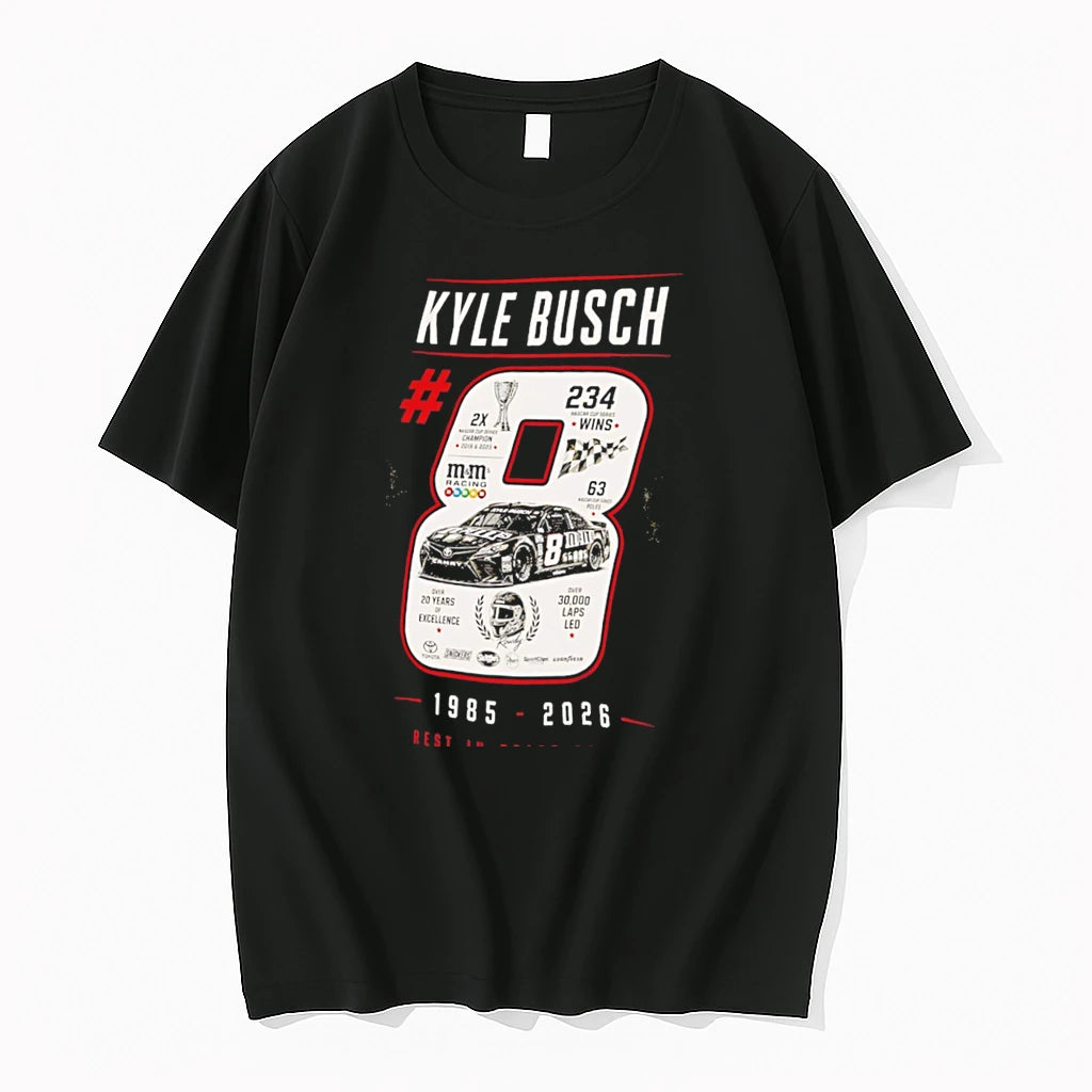 Officials Kyle Busch No 8 Rest In Peace Rowdy Tee Premium T Shirt
