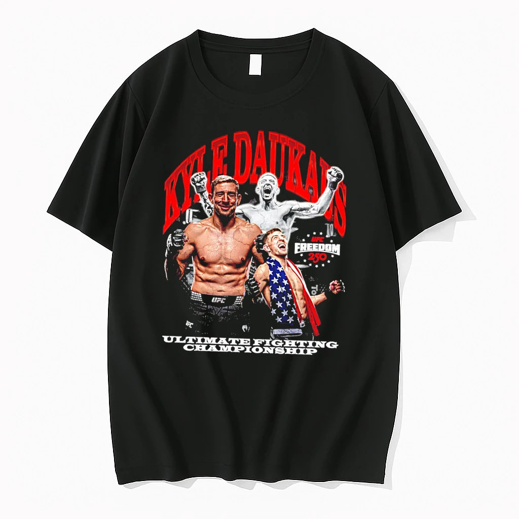 Officials Kyle Daukaus Ufc Freedom 250 Graphic Tee Premium T Shirt