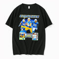 Officials La Chargers Collage Featuring Players Tee Premium T Shirt