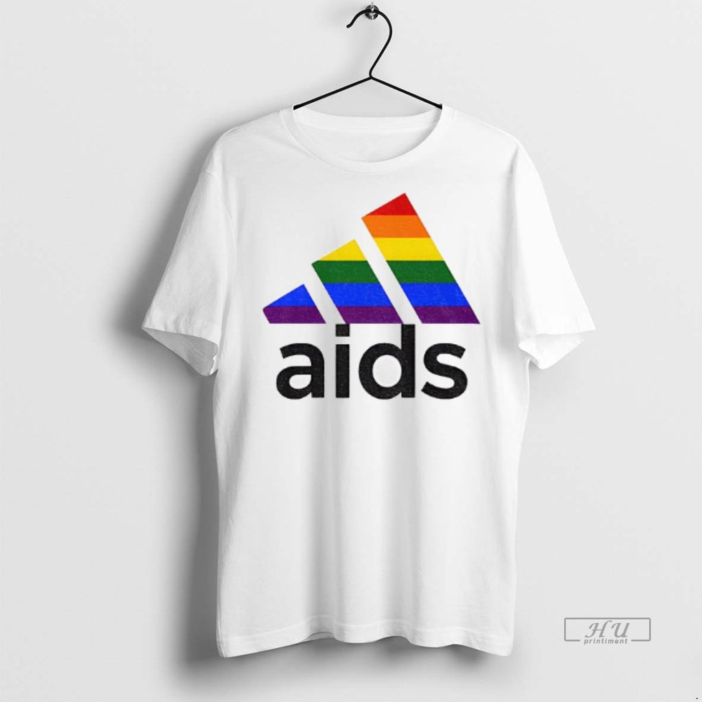 Officials Lgbt Pride Month Aids Logo Parody 2025 T Shirt Sweater