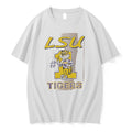 Officials Lsu 1 Tigers Lsu Mascot White Premium T Shirt