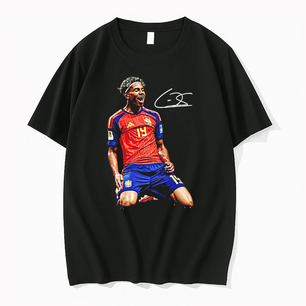 Officials Lamine Yamal Spain National Football Team Celebration Tee Premium T Shirt