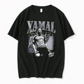 Officials Lamine Yamal Young King Spain Soccer No 19 Scream Tee Premium T Shirt